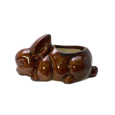 Rabbit Shape Ceramic Pot